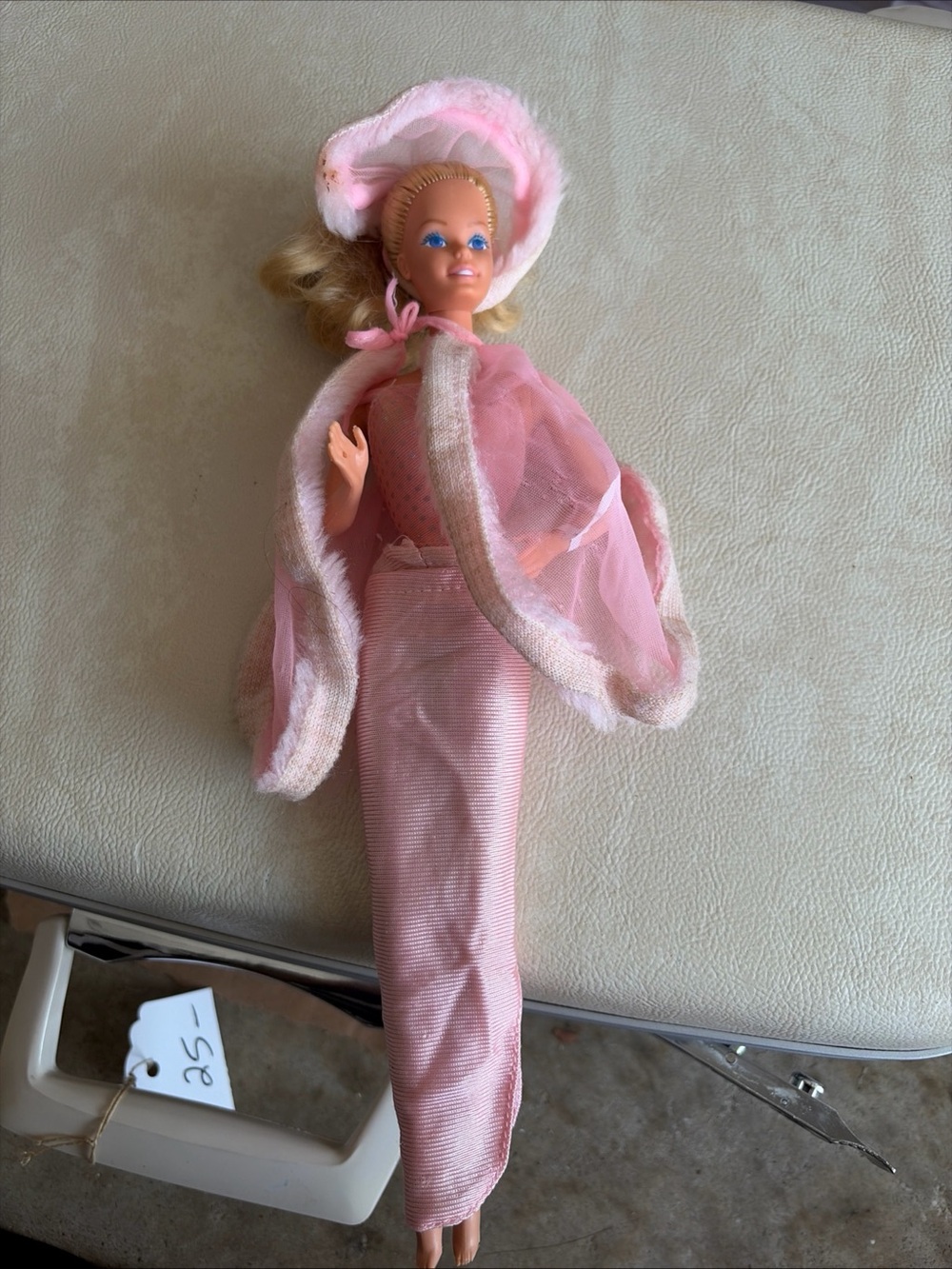 Barbie Pink Gown & Matching Capelet Doll